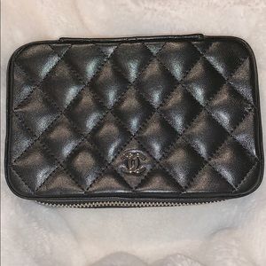 CHANEL travel jewelry case